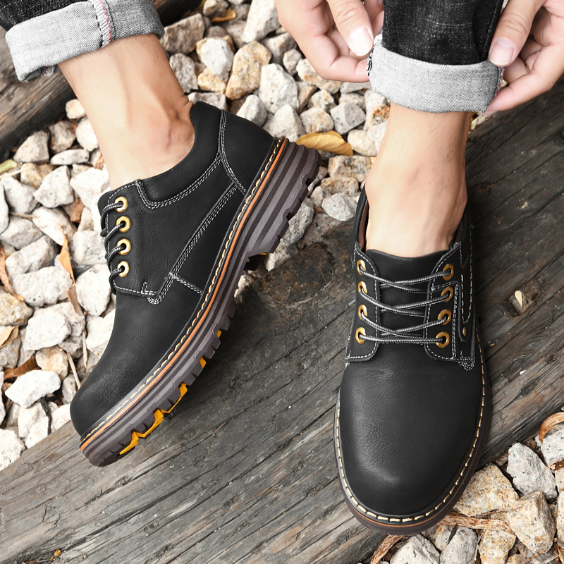 come4buy.com-Men Formal Men High Quality Outdoor Work Shoes
