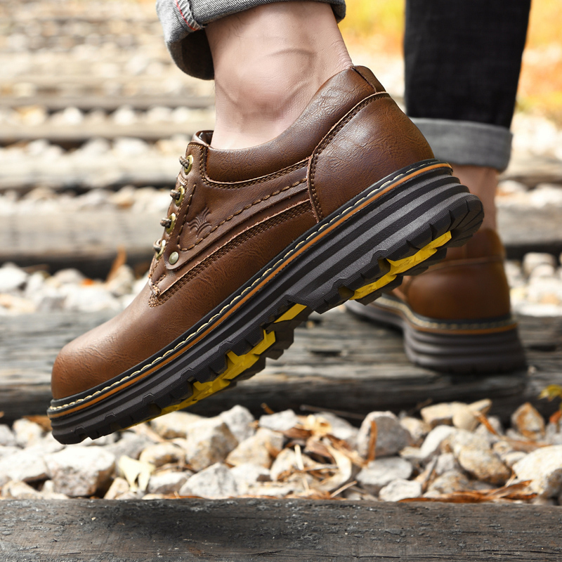 come4buy.com-Men Formal Men High Quality Outdoor Work Shoes