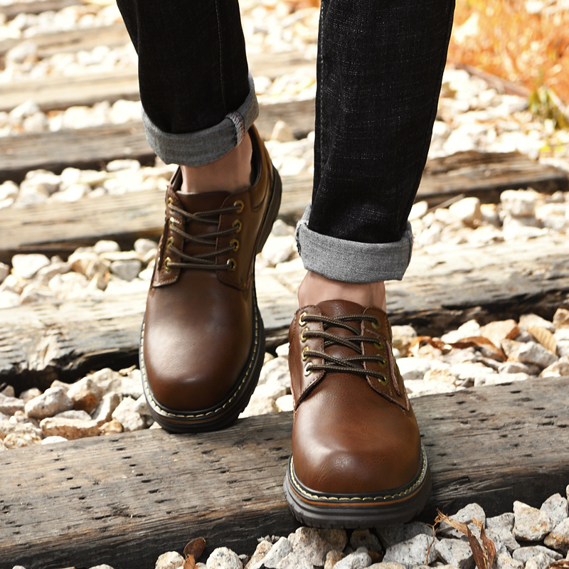 come4buy.com-Men Formal Men High Quality Outdoor Work Shoes