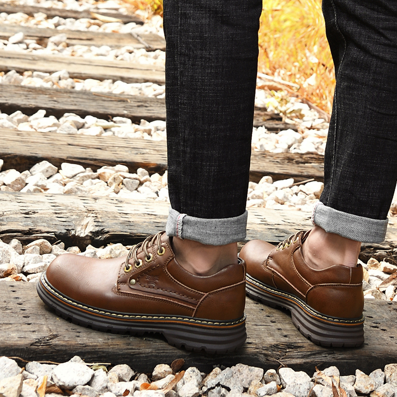 come4buy.com-Men Formal Men High Quality Outdoor Work Shoes
