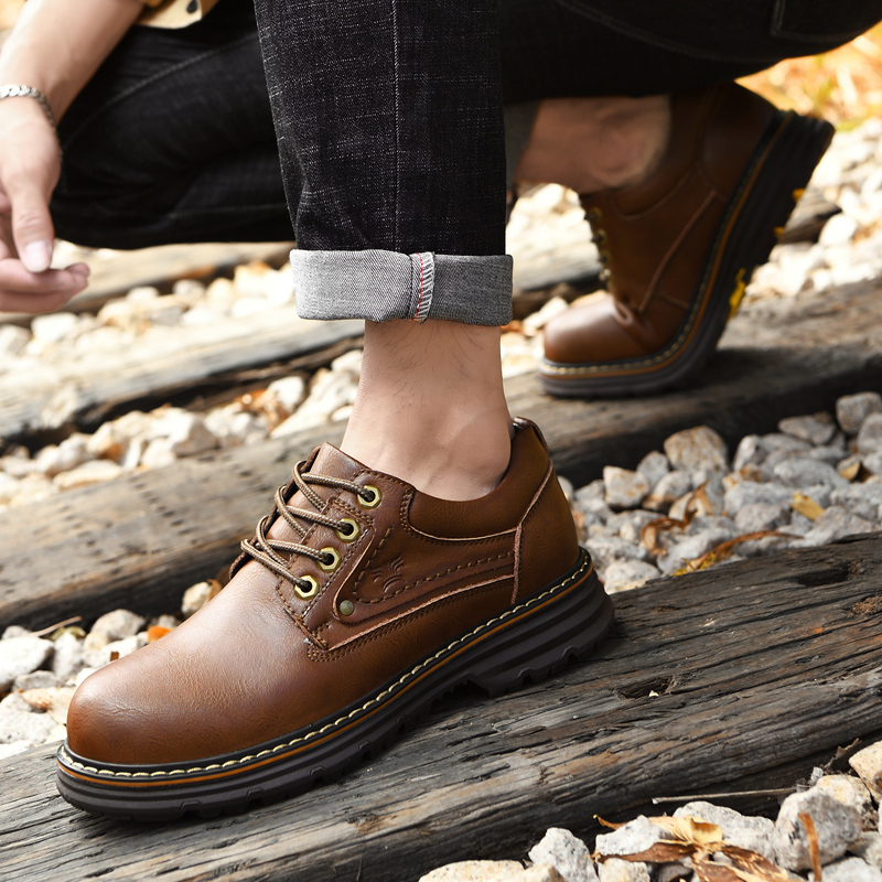 come4buy.com-Men Formal Men High Quality Outdoor Work Shoes