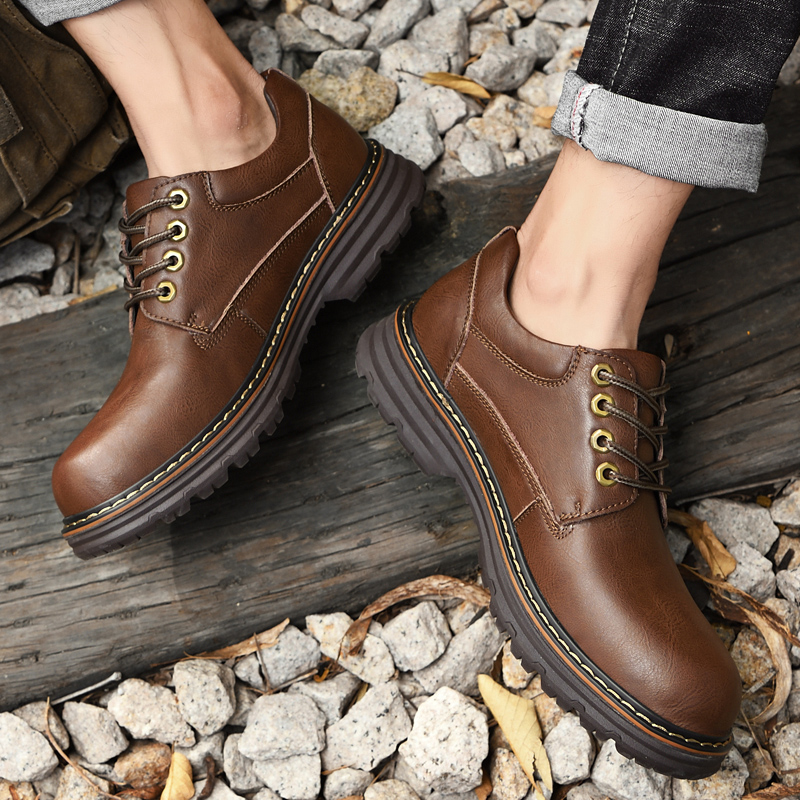 come4buy.com-Men Formal Men High Quality Outdoor Work Shoes