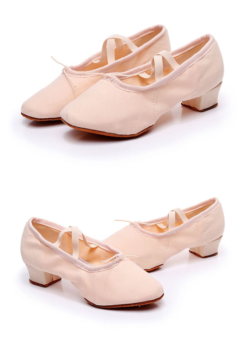 come4buy.com-Mulleres Zapatos de baile Nenas Ballet Jazz Salsa Shoes