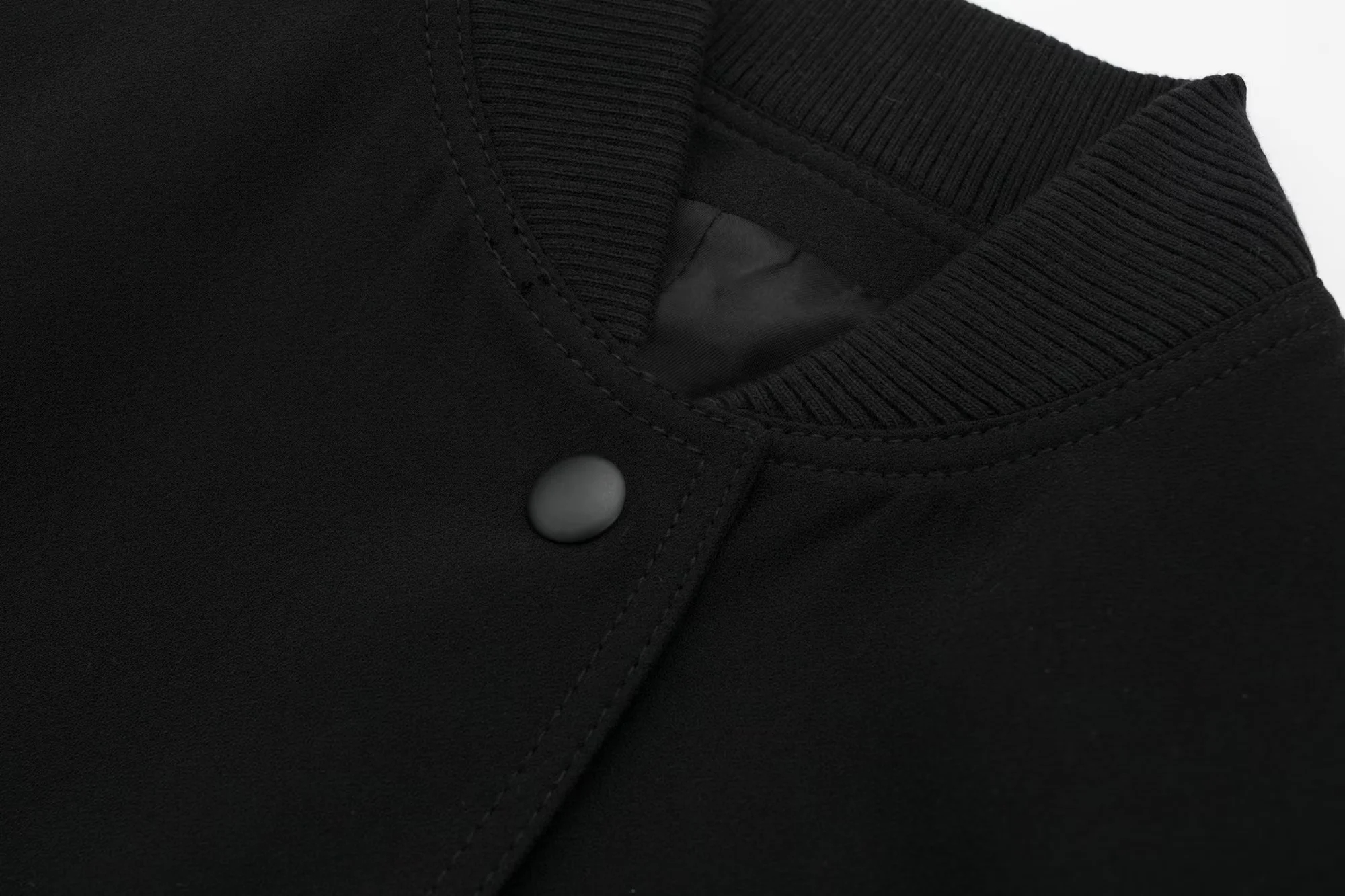 цоме4буи.цом-Винтаге јакна са рајсфершлусом са дугим рукавима и ревером
