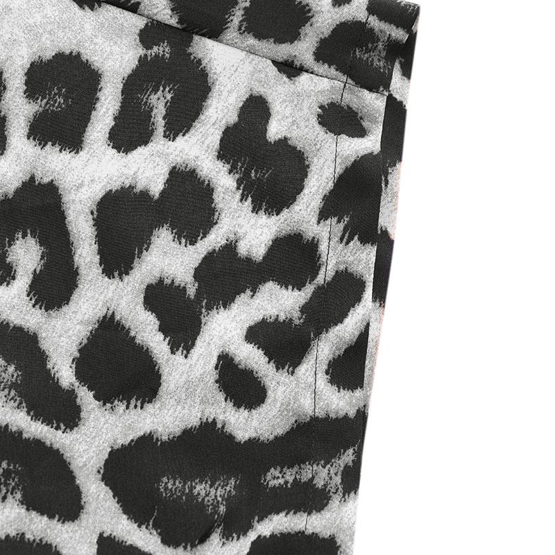 come4buy.com-Σέξι Leopard Print Retro Jumpsuits Cargo Pants