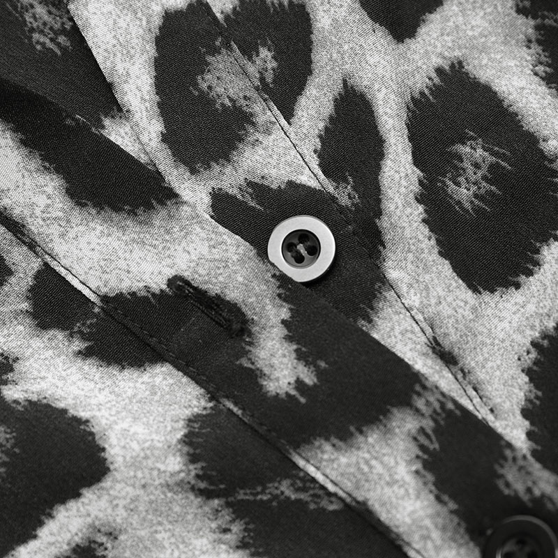 come4buy.com-Σέξι Leopard Print Retro Jumpsuits Cargo Pants