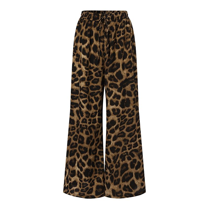 come4buy.com-Fashion Women Leopard Print Pant Sets