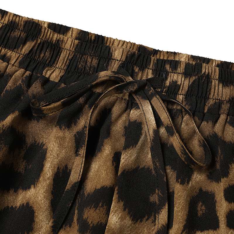 come4buy.com-Fashion Women Leopard Print nadrágszettek