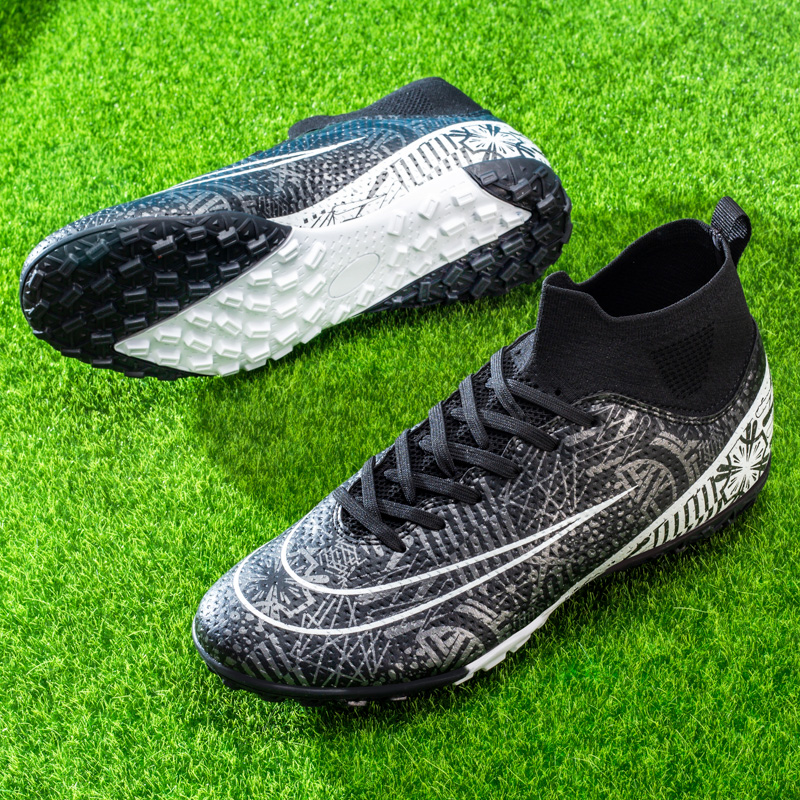 come4buy.com-Lalaki High Top Sapatu Soccer FG / TF Sneakers