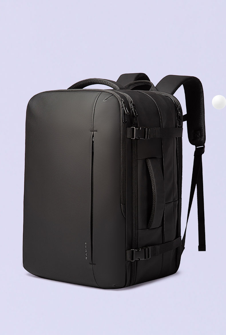 come4buy.com-Proširivi ruksak poslovna putna torba crna