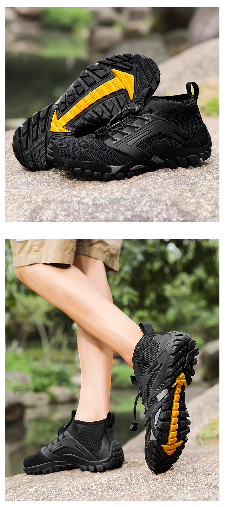 come4buy.com-Տղամարդկանց արշավային կոշիկներ՝ արագ չորացող հակասայթաքուն
