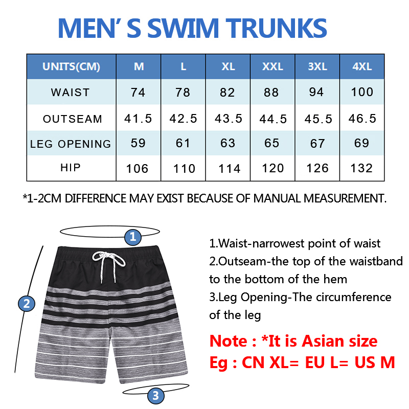 come4buy.com-Quick Dry Uomo Costumi da bagno da palestra Pantaloni