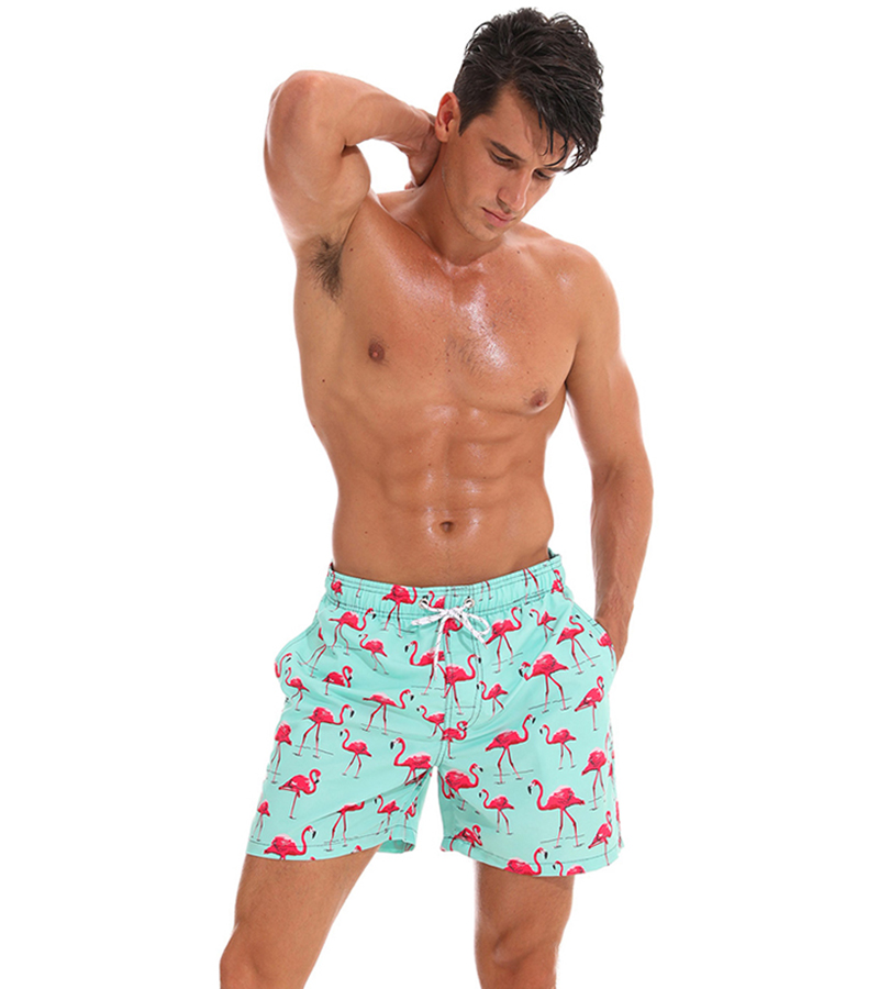 come4buy.com-Quick Dry Men Bord Swimsuits Gym Pants