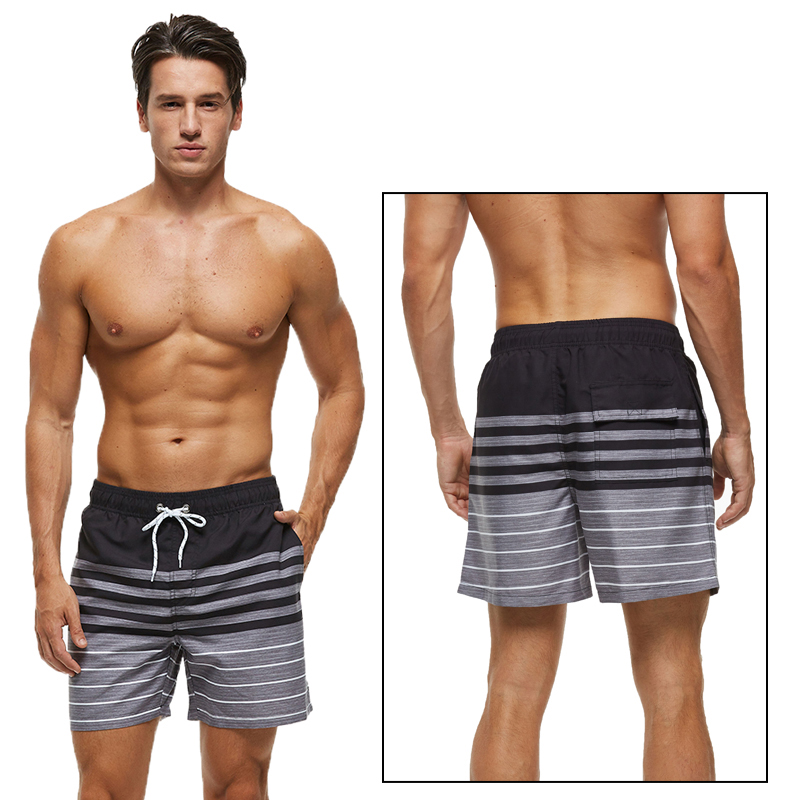 come4buy.com-Trajes de baño de tabla de secado rápido para hombre Pantalones de gimnasio