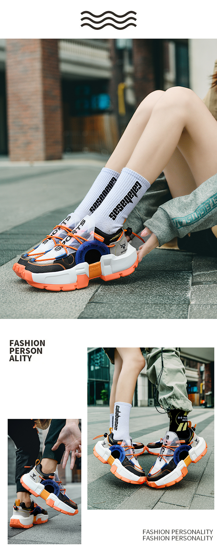 come4buy.com-Moto katika Stylish Lover Rubber Platform Shoes Sneakers