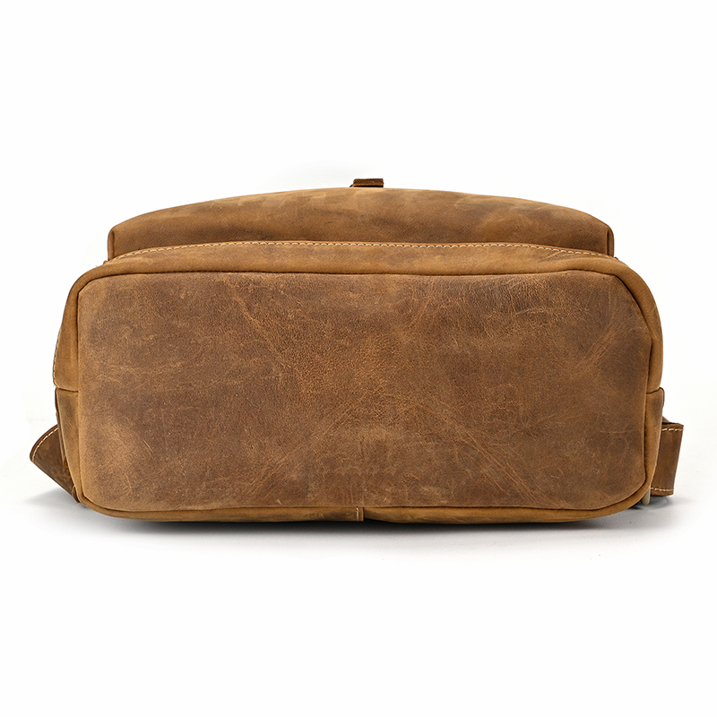 come4buy.com-Retro Fashion Cowhide Backpack for Young Adults