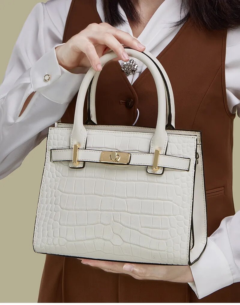 come4buy.com-Full Cow Leather Women Purses Handbags