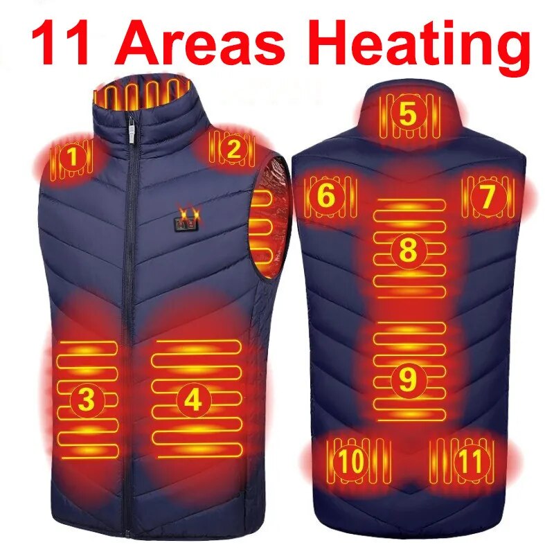 come4buy.com-Electric Heating Vest digawe panas mudhun Jaket