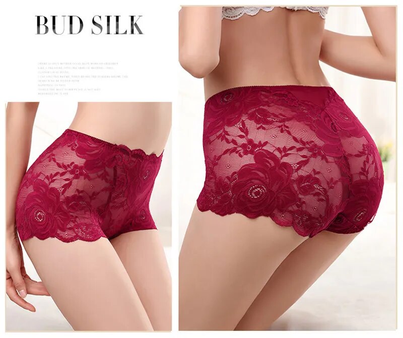 come4buy.com-Women Lace Panties Cotton solatium Underwear