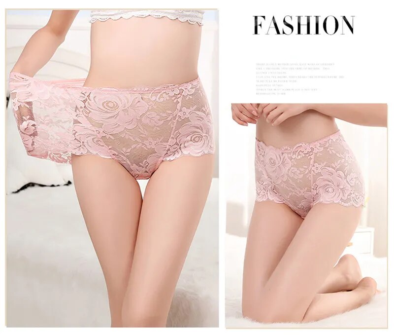 come4buy.com-Women Lace Panties Cotton Comfortable Underwear