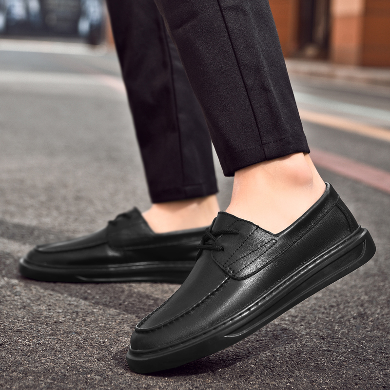 come4buy.com-Квалитетни кожни анти-лизгачки чевли за носење за мажи