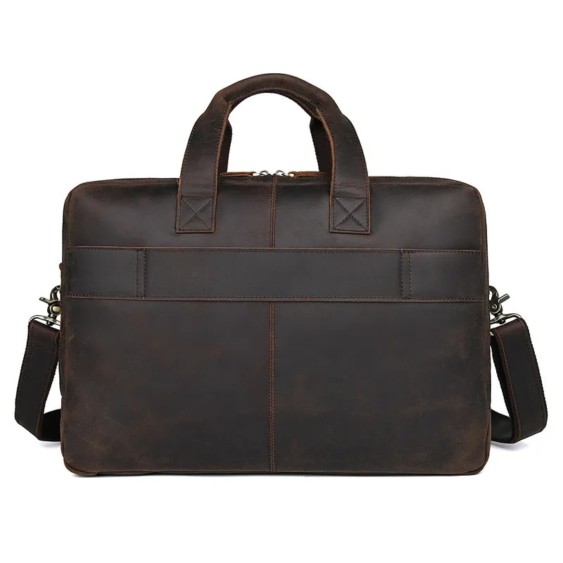 come4buy.com- Koper Travel Kulit 17inci Laptop Business Man Bag