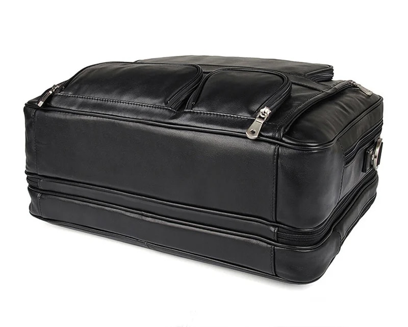 come4buy.com- Nahkainen matkasalkku 17 tuuman kannettavan tietokoneen liikemiehen laukku