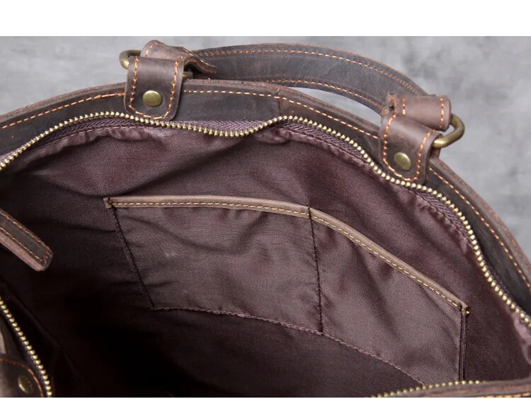 come4buy.com-Sac à dos en cuir véritable pour hommes, adapté à un sac à dos pour ordinateur de 15 pouces