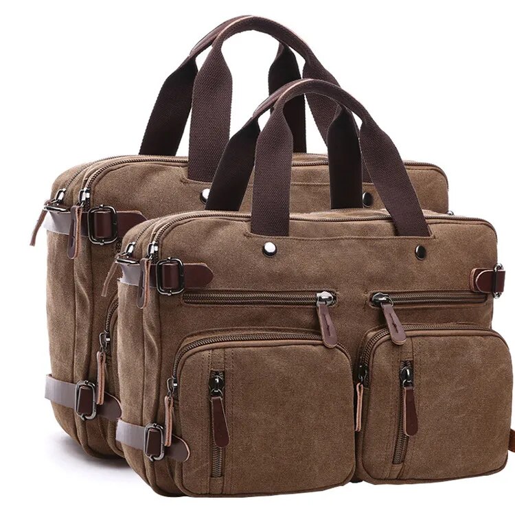 come4buy.com-Canvas Men Travel Handbag Large Capacity Outdoor Bags