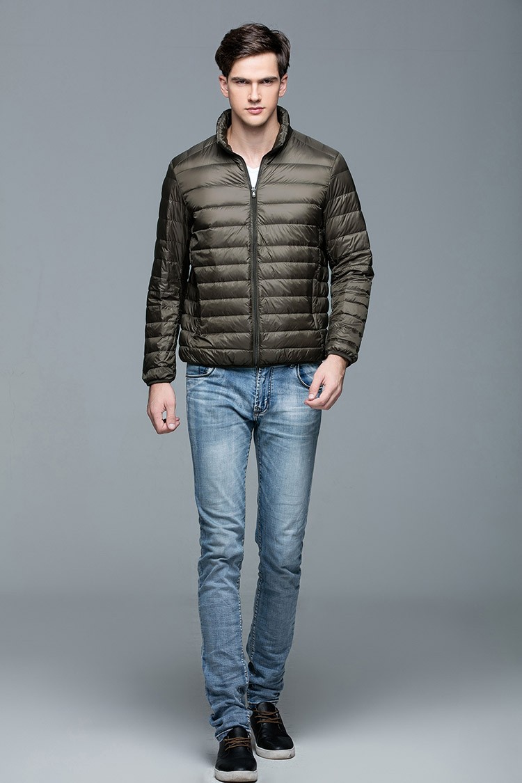 Come4buy.com-울트라 라이트 가을 겨울 남자 90% 오리 다운 재킷