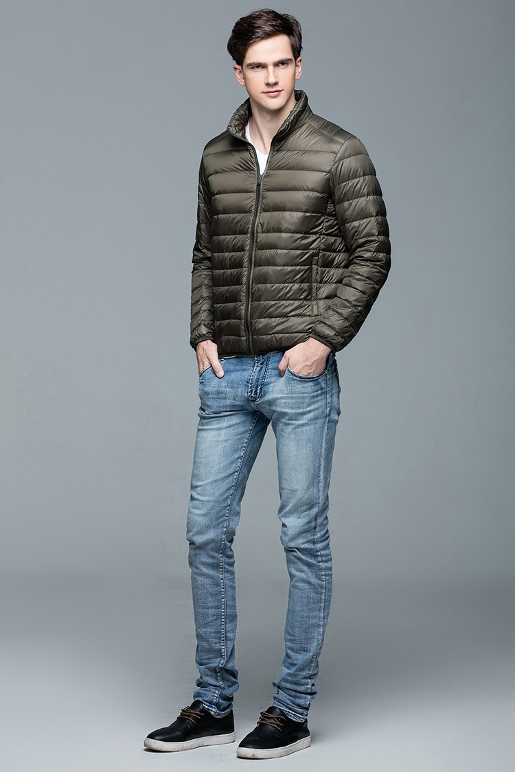 come4buy.com-Ultra Light Autumn Winter Man 90% Duck Down Jacket
