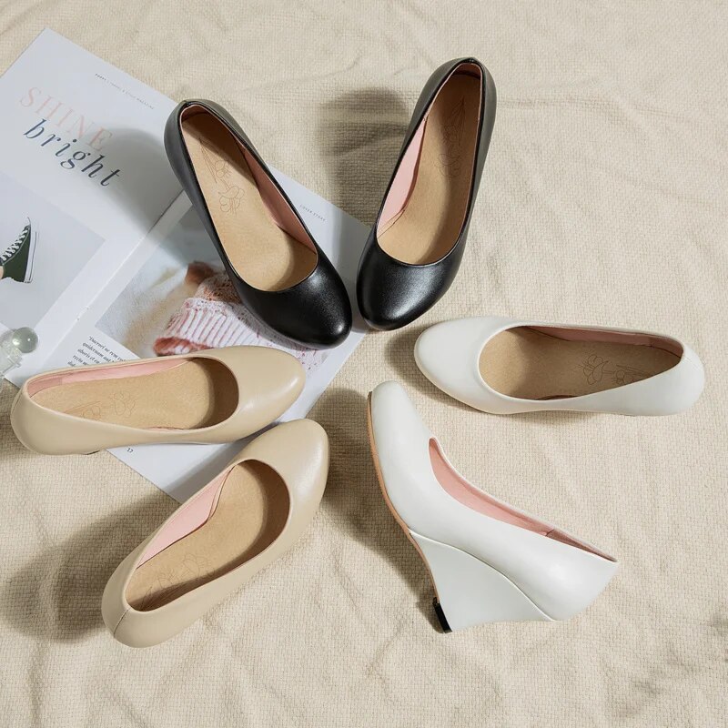 come4buy.com-Elegantne cipele na tanku potpeticu proljetne ležerne bijele gole cipele
