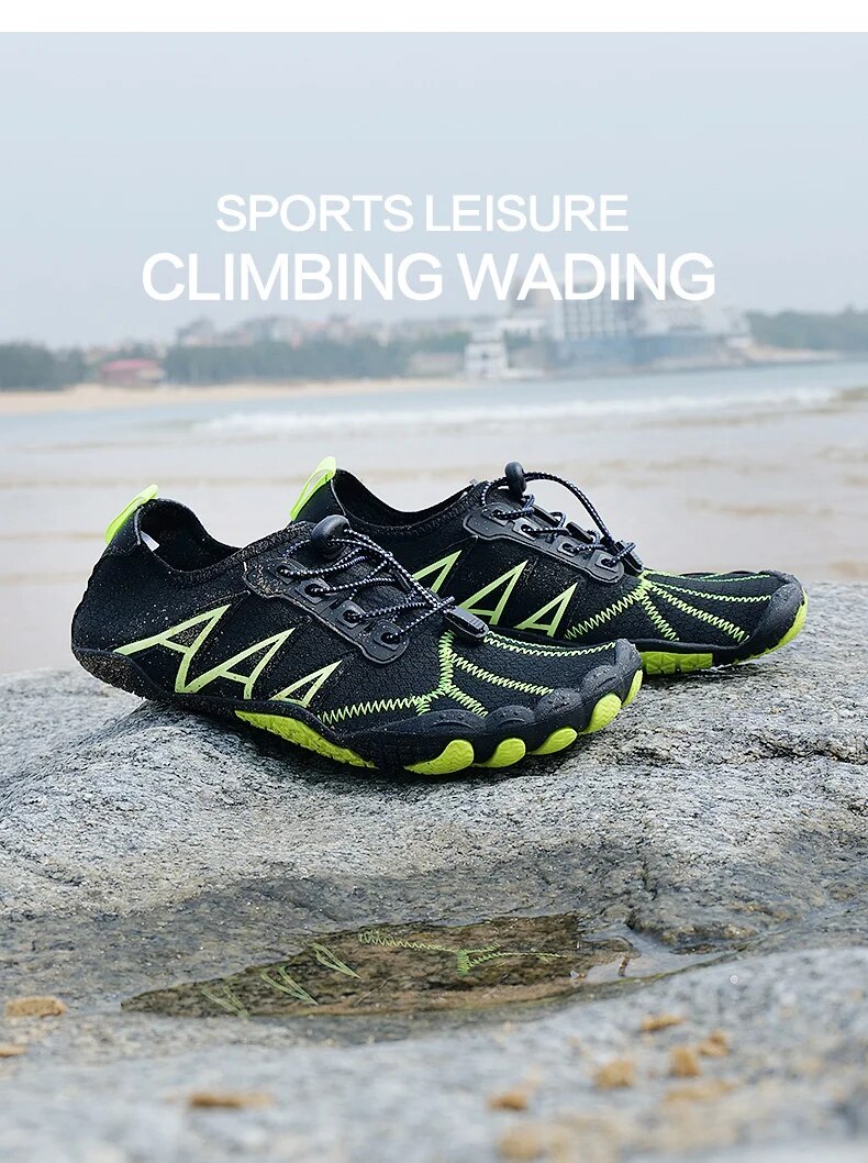 come4buy.com-Lekkie buty do wody boso Oddychające tenisówki wędkarskie