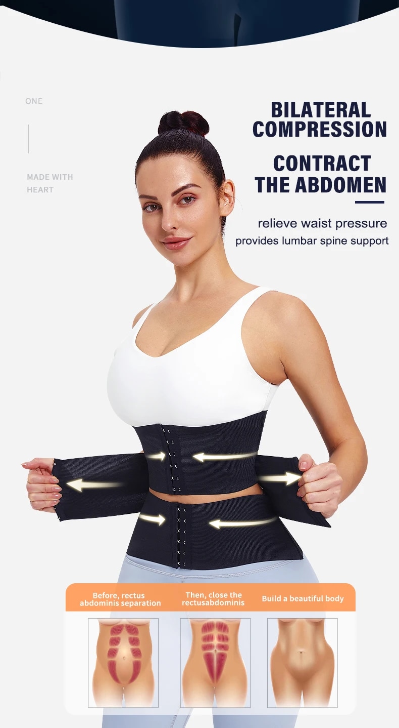 come4buy.com-Tummy Wrap Body Shapewear for Women