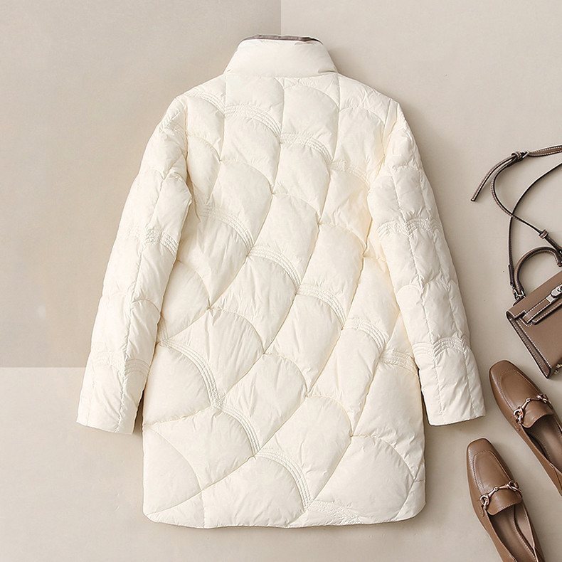 come4buy.com-Winter Fashion Stand Collar Women's Down Jacket