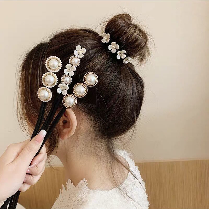 come4buy.com-Styling Accessories Hairpin Hair Braiding Flower Bun Maker