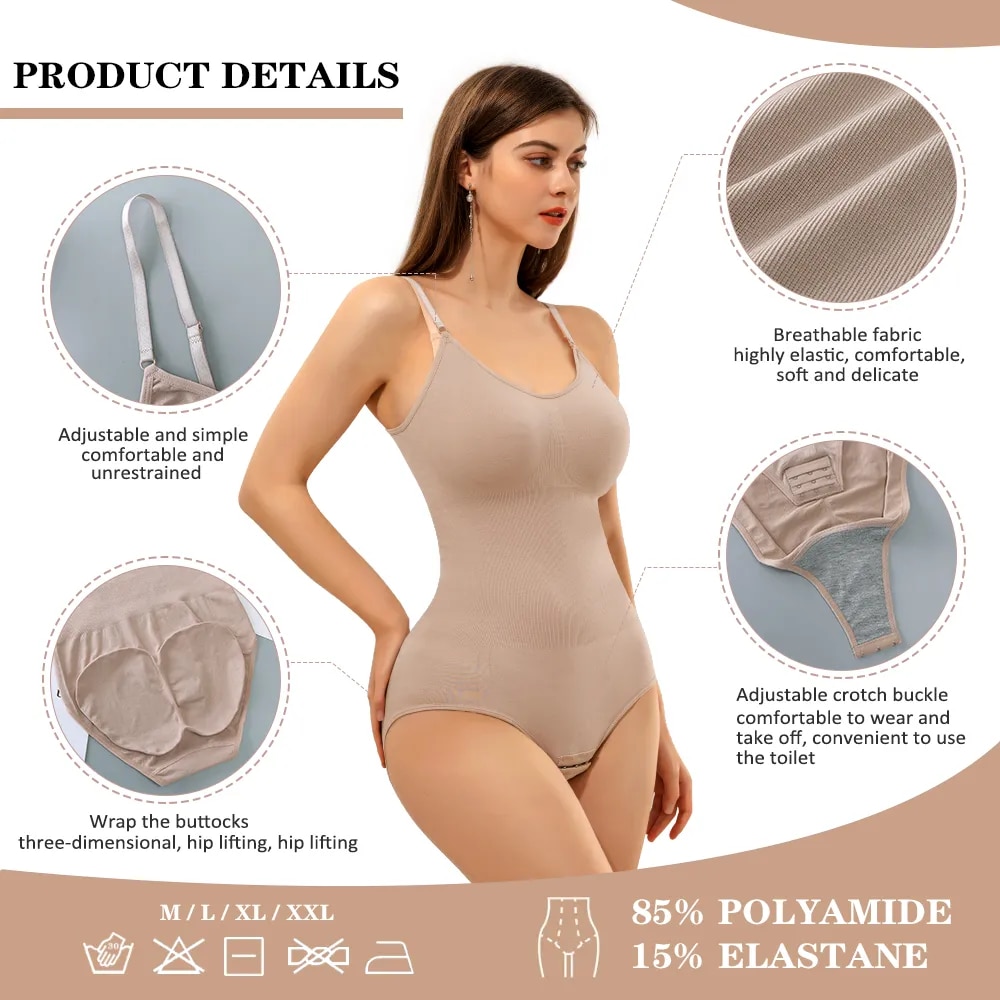 come4buy.com-Binders And Shapers Corset Tummy Control Slimming