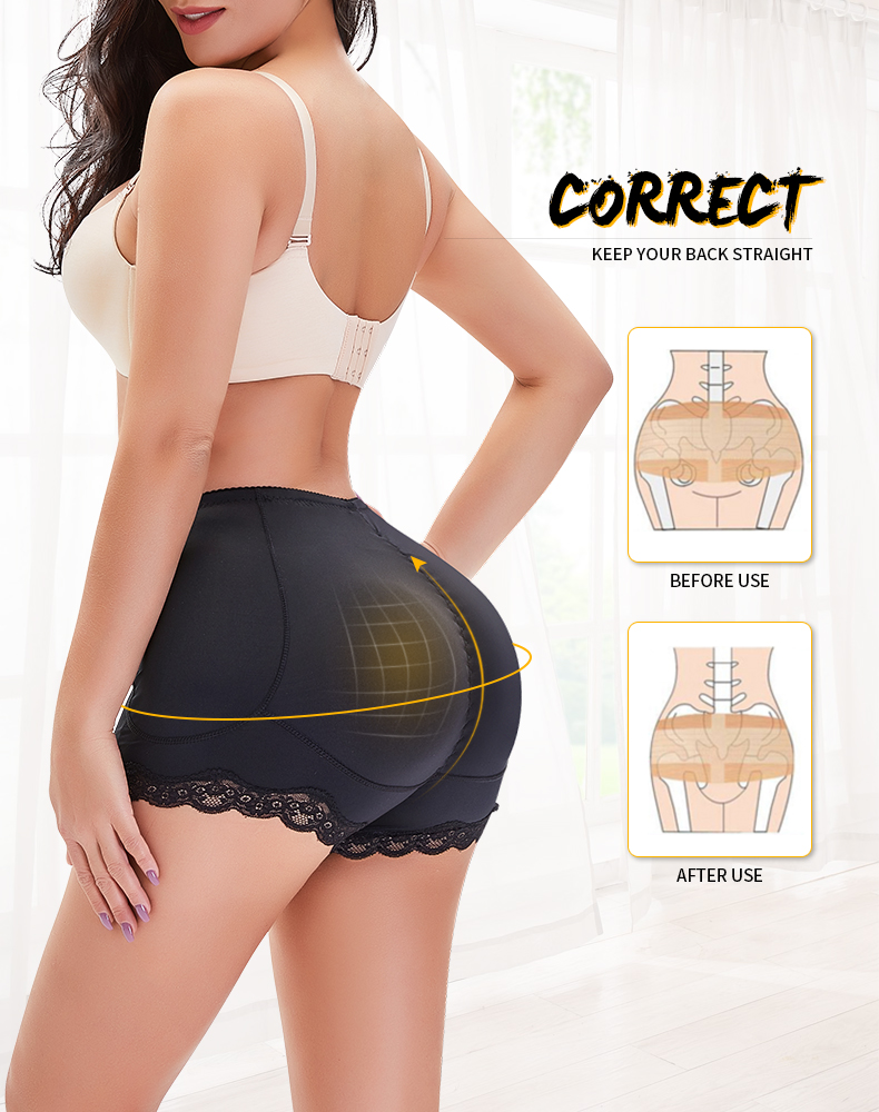 come4buy.com-Padded Butt Lifter korjaavat alusvaatteet | Butt Enhancer & Body Shaper