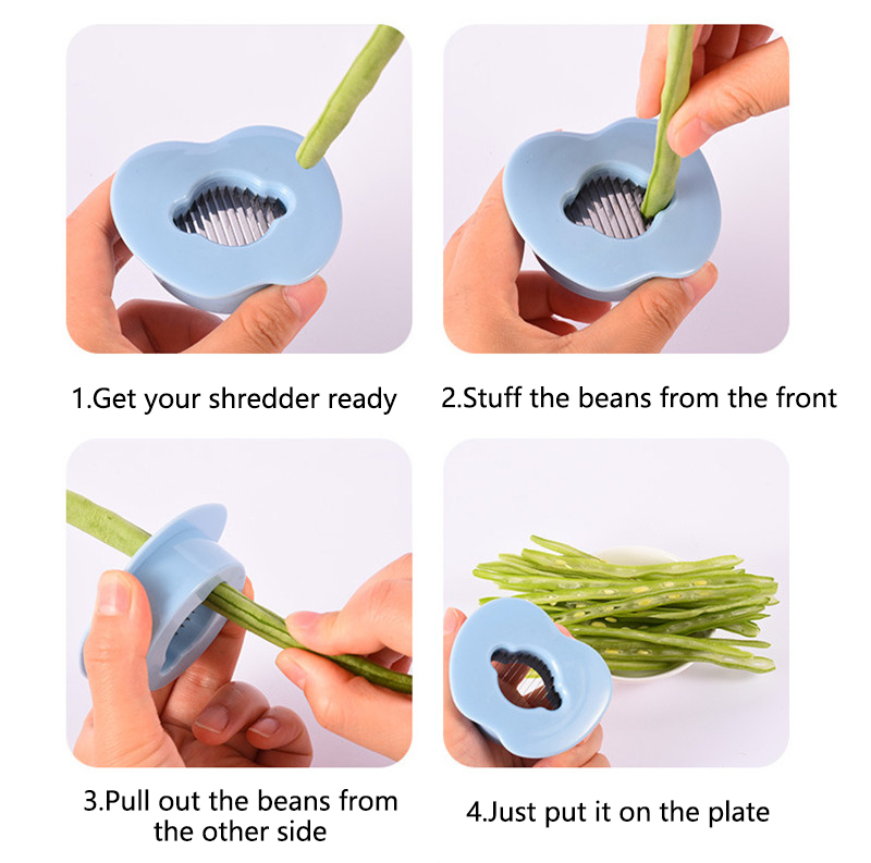 come4buy.com-Best Green Onion Easy Slicer Shredder and Plum Blossom Cut