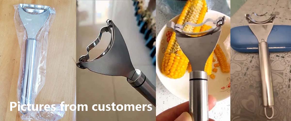 come4buy.com-Thresher Corn Stripper Stainless Steel Tools Corn Peeler