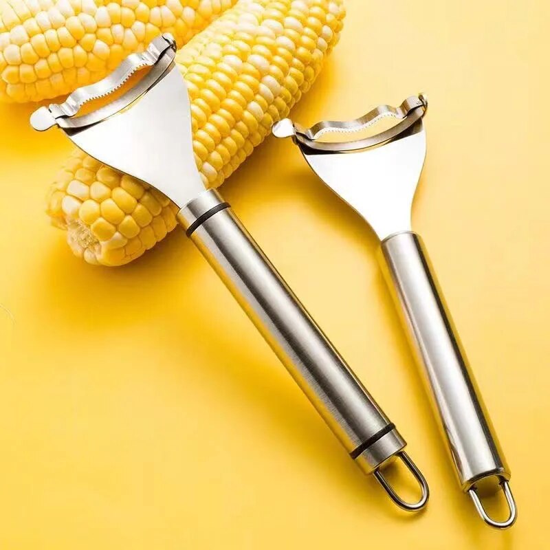come4buy.com-Thresher Corn Stripper Stainless Steel Tools Corn Peeler