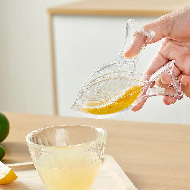 come4buy.com-Mini manual juicer manuk ngawangun transparan lemon juicer