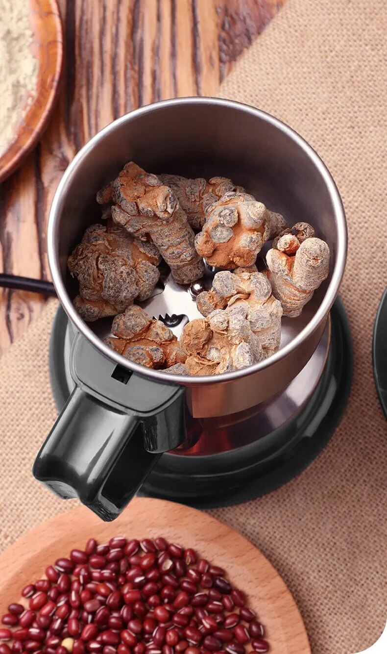 come4buy.com-Electric Coffee Grinder Household Beans Chopper