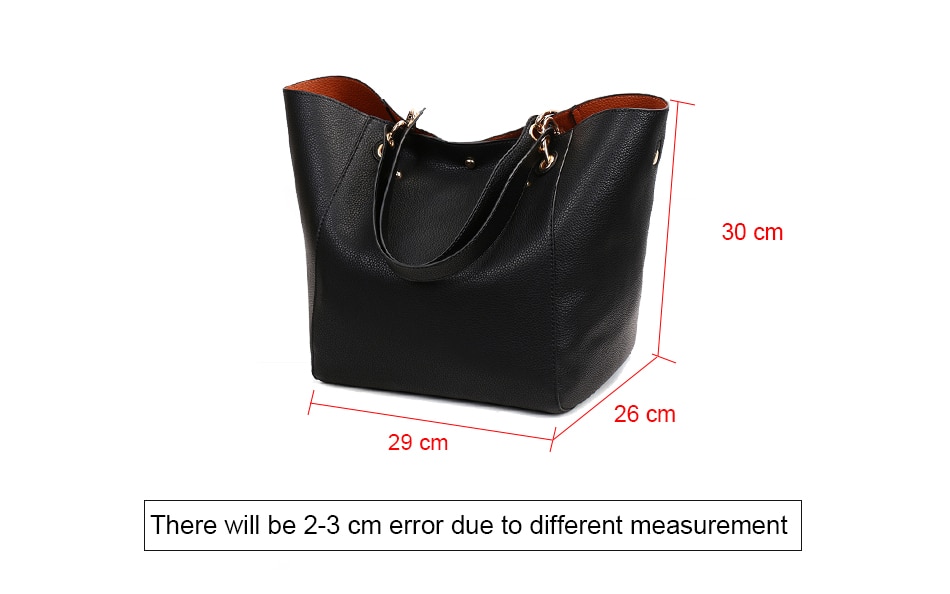 come4buy.com-Luxury Leather Shoulder Bags for women Large Purses