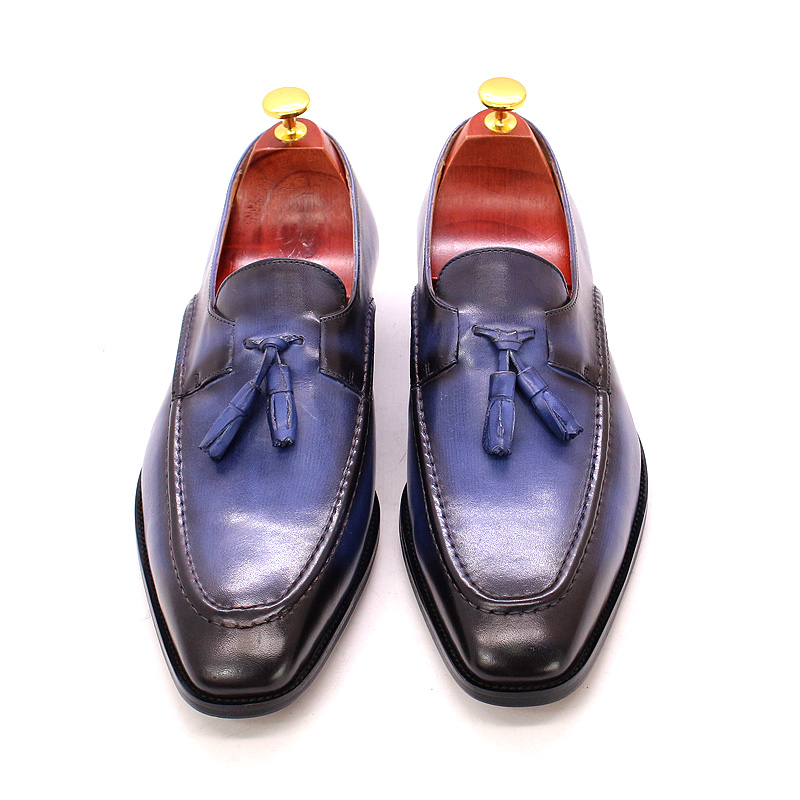 цоме4буи.цом-Мокасинке са ресицама Винтаге мушке ципеле у стилу праве коже