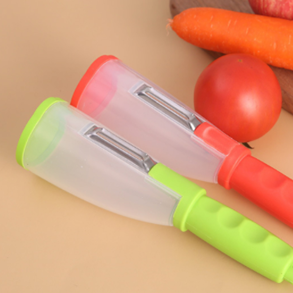 come4buy.com-Éplucheur avec boîte de rangement pour accessoires de pommes de terre et légumes
