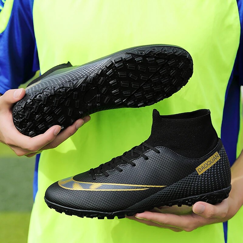 Come4buy.com-أحذية كرة القدم لكرة الصالات التدريب على أحذية كرة القدم عالية القطع في الهواء الطلق