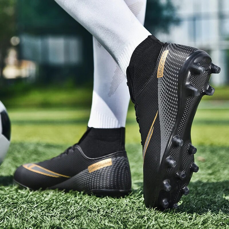 come4buy.com-נעלי כדורגל אימון פוטסל נעלי כדורגל בגזרה גבוהה נעלי ספורט חיצוניות