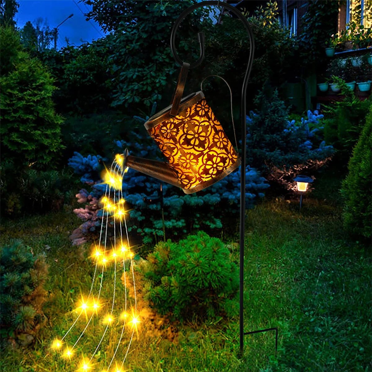 come4buy.com-Solar Lights Zahradní konev Světlo vodotěsné světlo