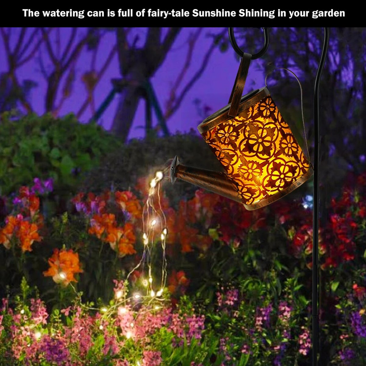 Come4buy.com-Солнечные фонари для садовой лейки, водонепроницаемый светильник